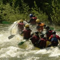 Raft foix printemps vague