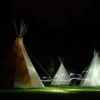 nuit en tipi en canoë Ariège